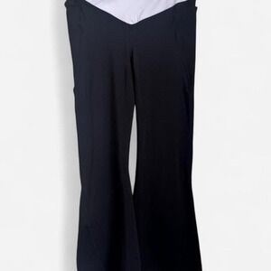 Fabletics Pure Luxe High Waisted Flare Leggings Black Small